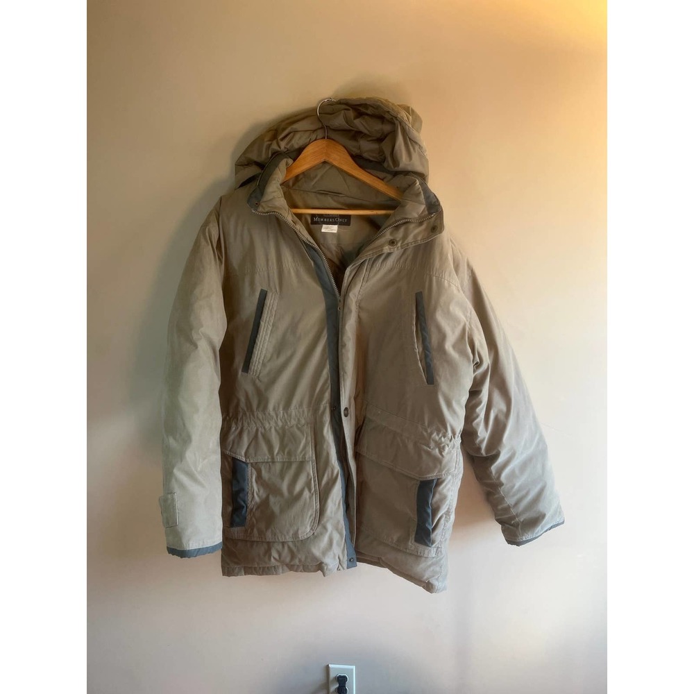Members Only Down Coat - Mens Large‎